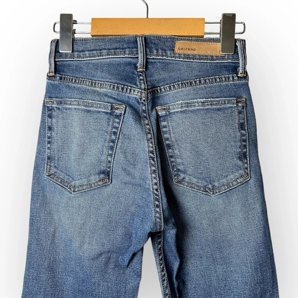 GRLFRND Karolina High-Rise Skinny Blue Midnight - Picture 5 of 10